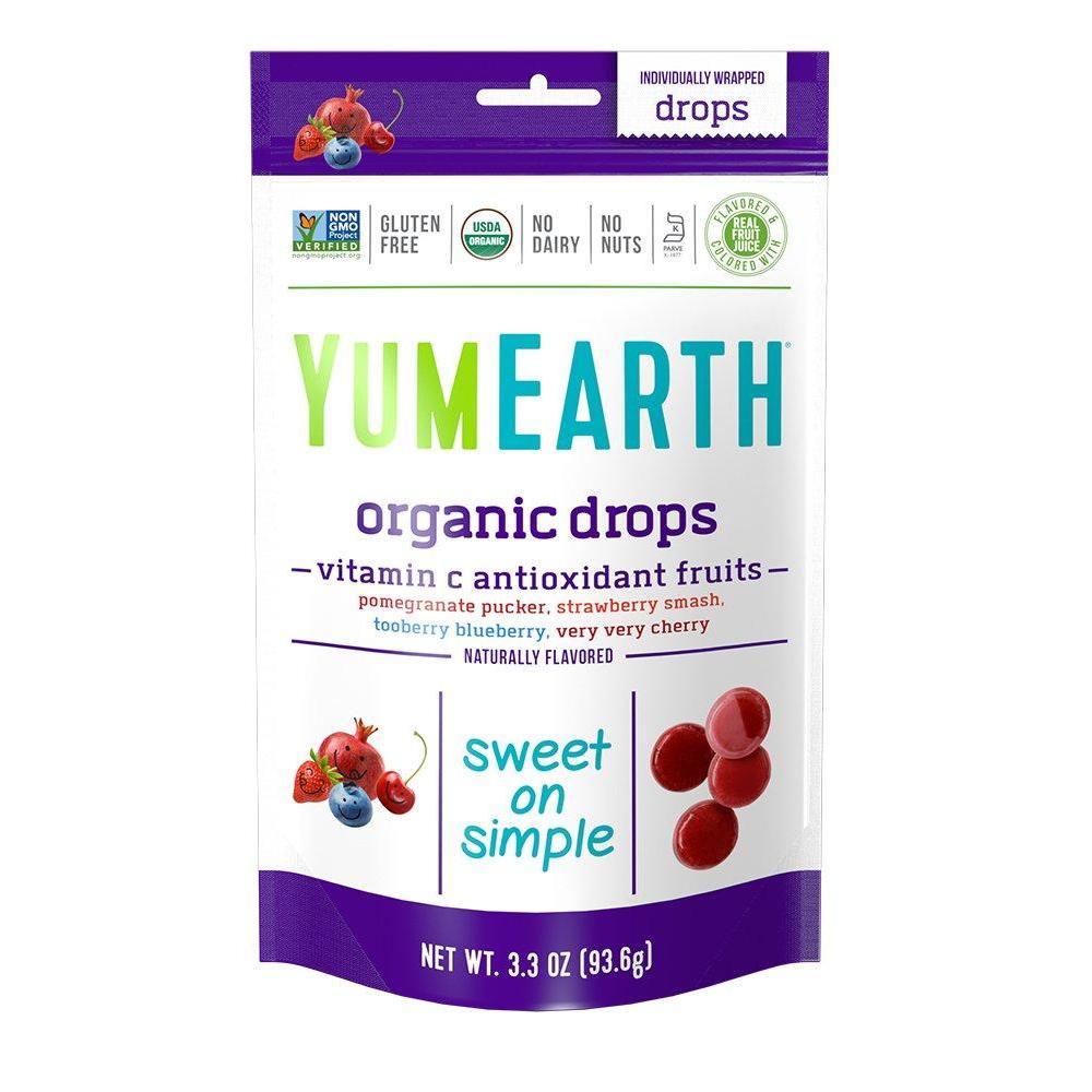 imageYumEarth Organic Vitamin C Antioxidant Fruit Drops 33 Ounce Pack of 6
