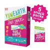 YumEarth Organic Assorted Tropical Flavor Fruit Snacks – Allergy Friendly (Top 9 Free), No Artificial Dyes or Flavors, Non GMO, Gluten Free, Vegan Candy Snacks – 0.7 Ounce (Pack of 5)