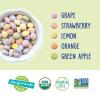 YumEarth Organic Giggles Chewy Candy – Allergy Friendly, No Artificial Dyes, Non GMO, Gluten Free, Fruit Flavored, Vegan Candy Snacks with No Artificial Flavors, 0.5 oz (Pack of 120)​(Sour Giggles)
