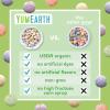 YumEarth Organic Giggles Chewy Candy – Allergy Friendly, No Artificial Dyes, Non GMO, Gluten Free, Fruit Flavored, Vegan Candy Snacks with No Artificial Flavors, 0.5 oz (Pack of 120)​(Sour Giggles)