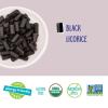 YumEarth Organic Gluten Free Black Licorice Snack Packs – Allergy Friendly, Gluten Free, Non-GMO, Vegan, No Artificial Flavors or Dyes – 5 Ounce (Pack of 6)(Black)