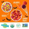 YumEarth Organic Halloween Candy, Allergy Friendly, Gluten Free, Non-GMO, Vegan, No Artificial Flavors or Dyes (20 Count (Pack of 1), Gummy Fruits)(Variety Pack)
