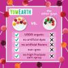 YumEarth Organic Pops Variety Pack, 250 Fruit Flavored Favorites Lollipops, Allergy Friendly, Gluten Free, Non-GMO, Vegan, No Artificial Flavors or Dyes(Vitamin C Pops)