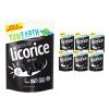 YumEarth Organic Gluten Free Black Licorice Snack Packs – Allergy Friendly, Gluten Free, Non-GMO, Vegan, No Artificial Flavors or Dyes – 5 Ounce (Pack of 6)(Black)