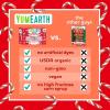 YumEarth Organic Candy Canes – Individually Wrapped Full Size Blue Raspberry Candy Canes – Dye Free, Allergy Friendly, Non GMO, Gluten Free, Vegan – 10 Count (Pack of 1)(Peppermint Mini Candy Canes)