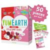 YumEarth Organic Pops Valentine Variety Pack – Fruity Lollipops – Gluten Free Snacks for Kids – Allergy Friendly, Non-GMO, No Artificial Flavors or Dyes – Assorted Flavors, 6.11 oz (Pack of 28)(Gummies & Lollipops)