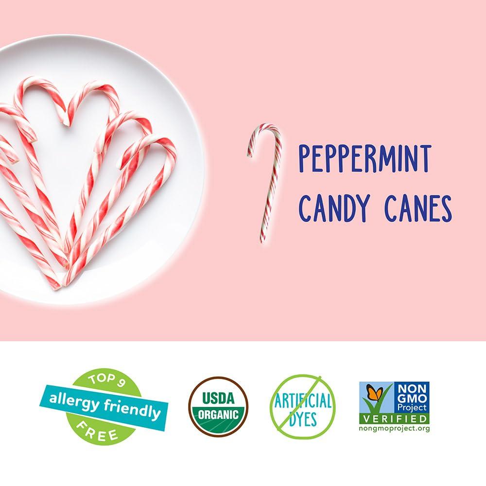 imageYumEarth Holiday Peppermint Puff Box 20ozPeppermint Candy Canes