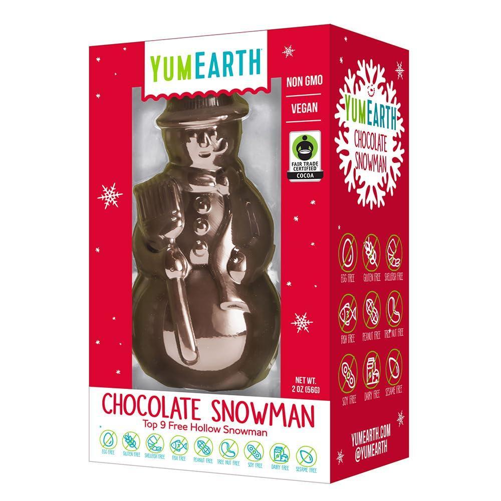 imageYumEarth Holiday Peppermint Puff Box 20ozChocolate Snowmen