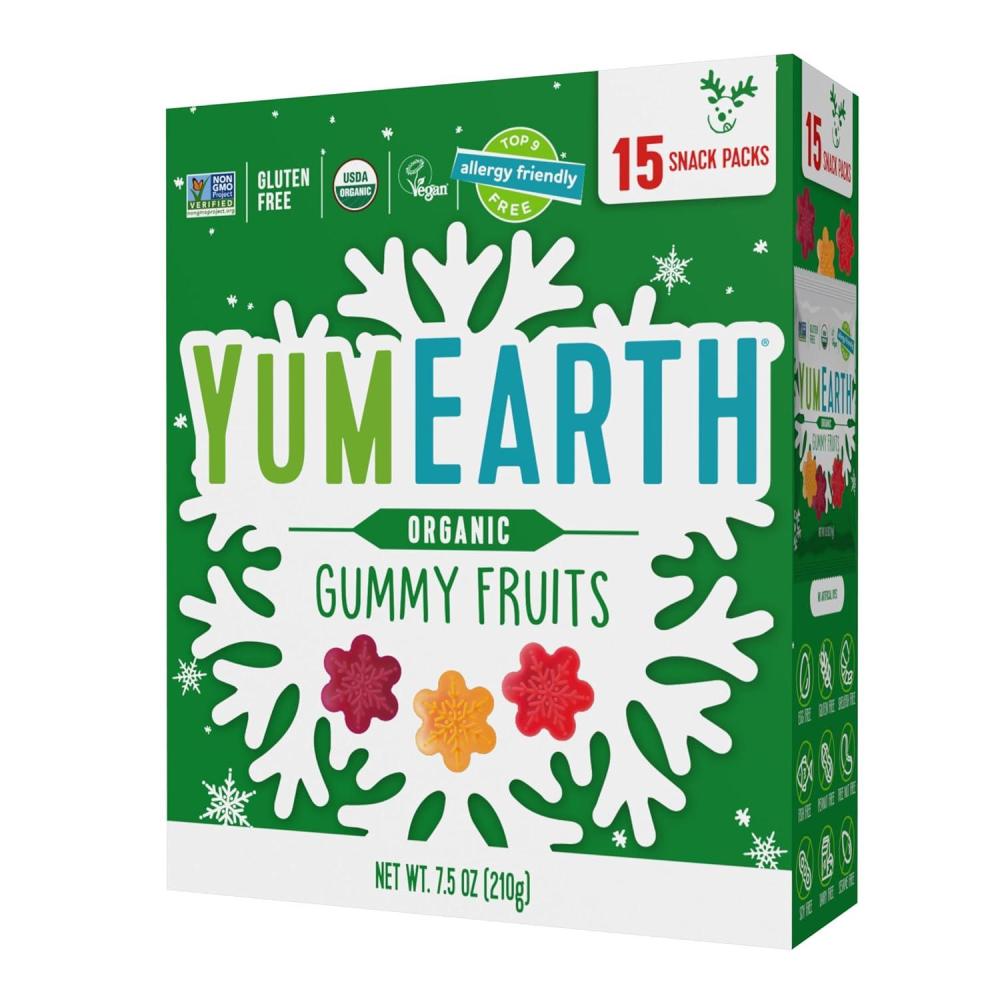 imageYumEarth Holiday Peppermint Puff Box 20ozFlavor Gummy Fruits