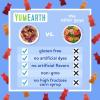 YumEarth Gummy Bears, Assorted Flavors, 10 Snack Packs Per Bag (Pack of 12)